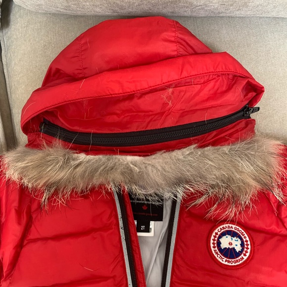 Canada Goose Baby down with fur - Picture 4 of 8